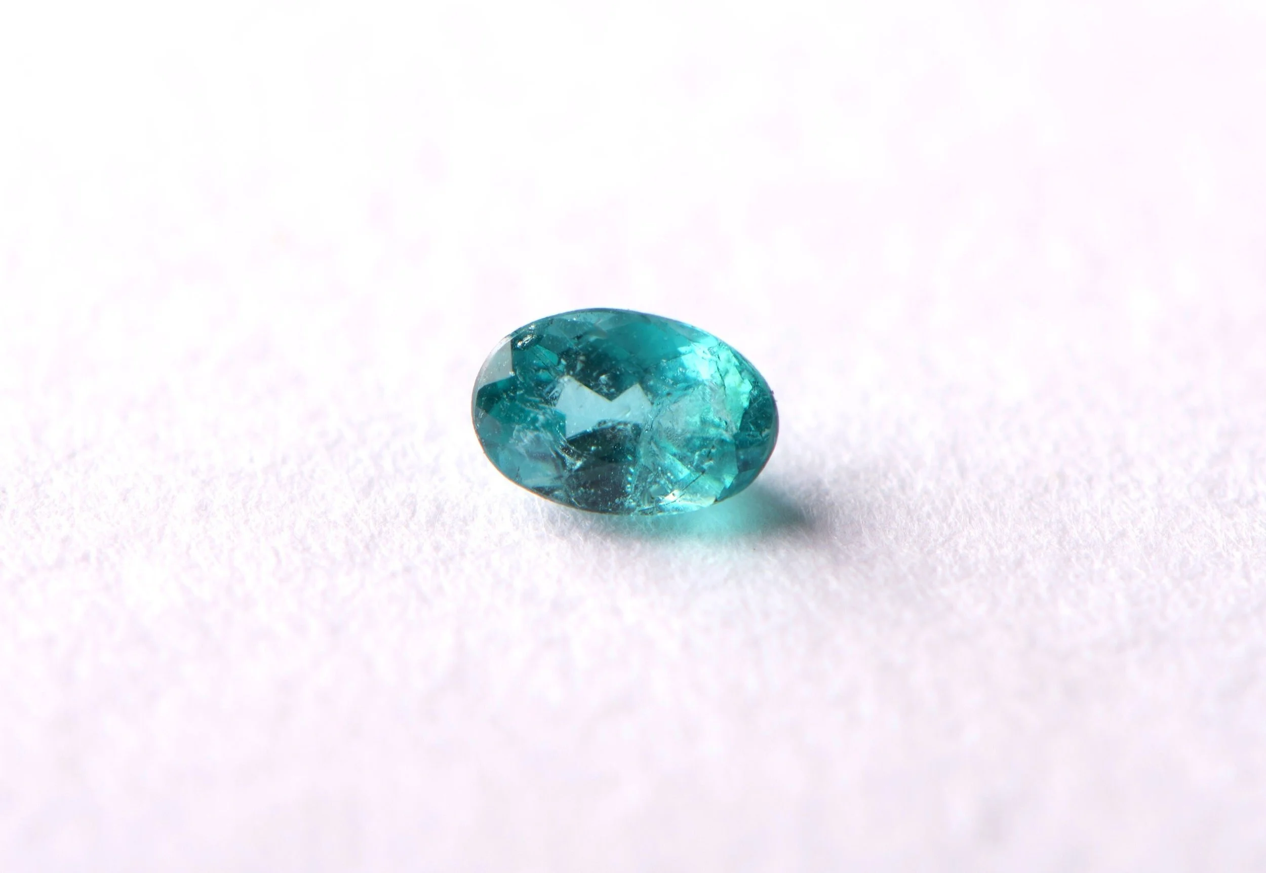 Brazilian Paraiba Tourmaline 0.25 carat Certified Gem (Gemological Certificate)