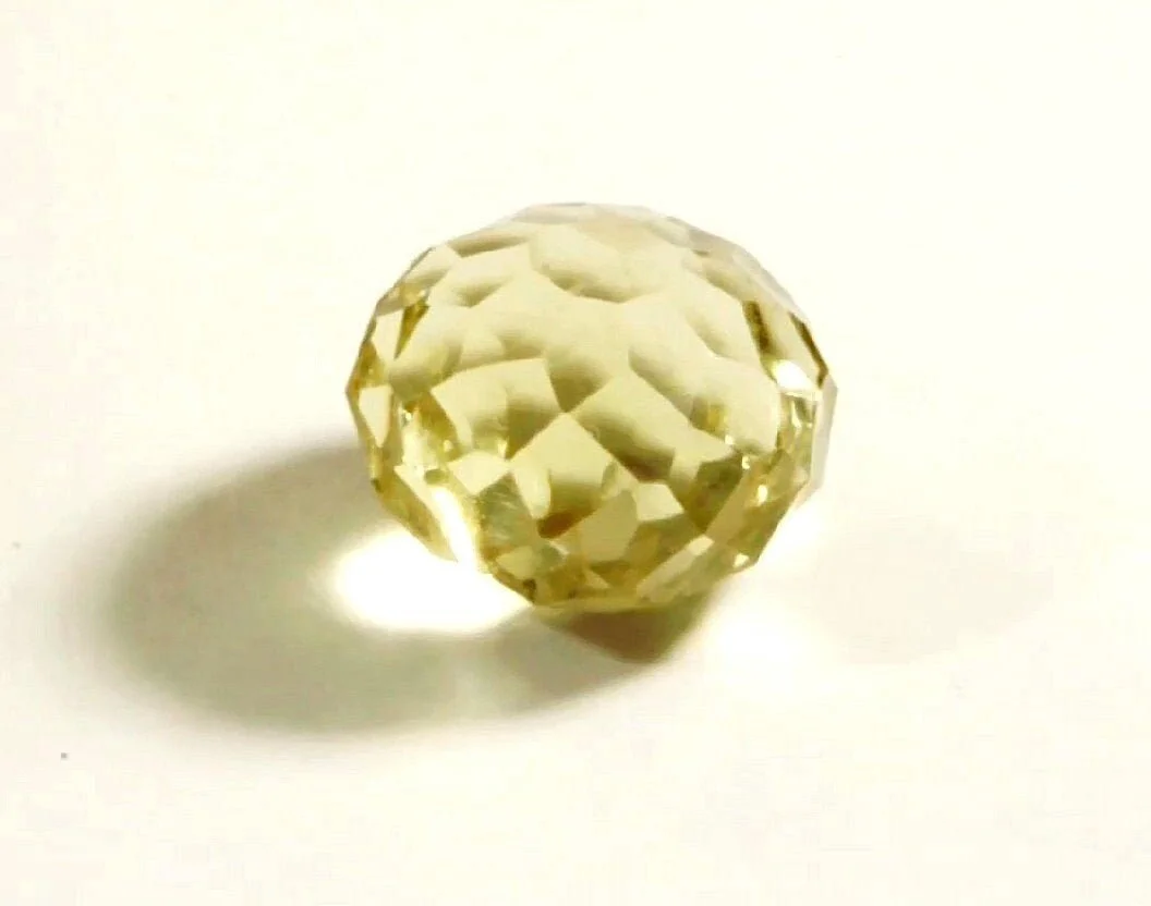 Drop Citrine 4.70 carats Certified Gem (Gemological Certificate)