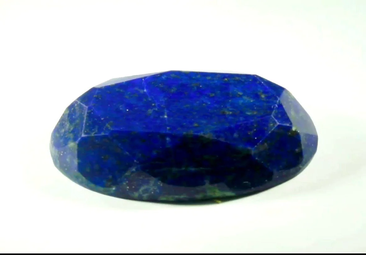 Natural Lapis Lazuli 55.77 carats Certified Gem (Gemological Certificate)