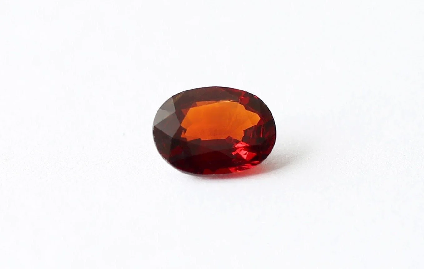 Orange Red Spessartite Garnet 6.10 carats