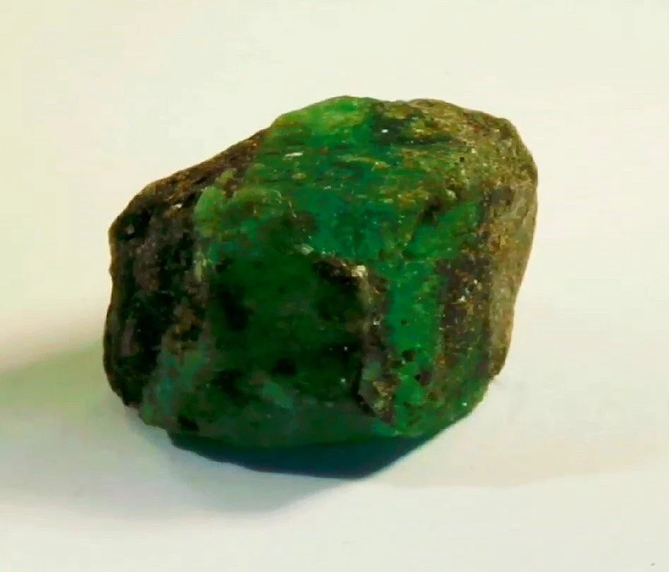 Natural Rough Emerald 29.25 carats (Specimen) Certified Gem (Gemological Certificate)