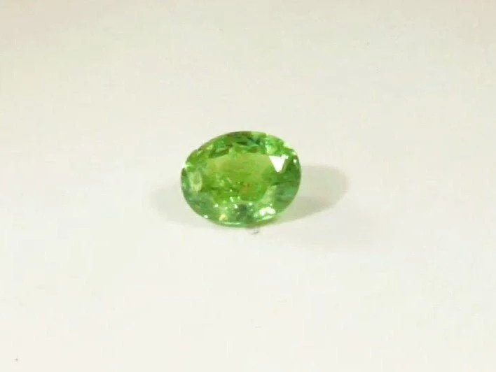 Demantoid Garnet 0.46 carat Certified Gem (Gemological Certificate)