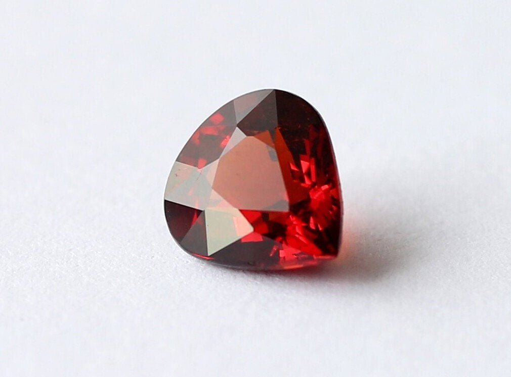 Orange Red  Spessartite Garnet 3.46 carats