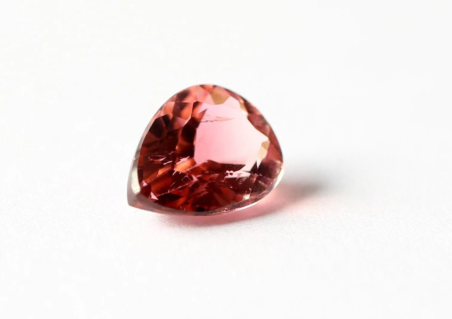 Pink Tourmaline 1.10 carat Certified Gem (Gemological Certificate)