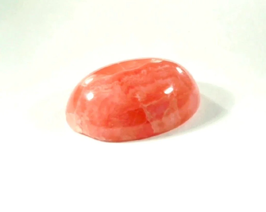 Rhodochrosite 15.13 carats Certified Natural Gem (Gemmological Certificate)