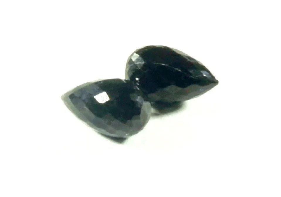 Drop Onix Set ( Pair ) 5.74 carats Certified Gem (Gemological Certificate)
