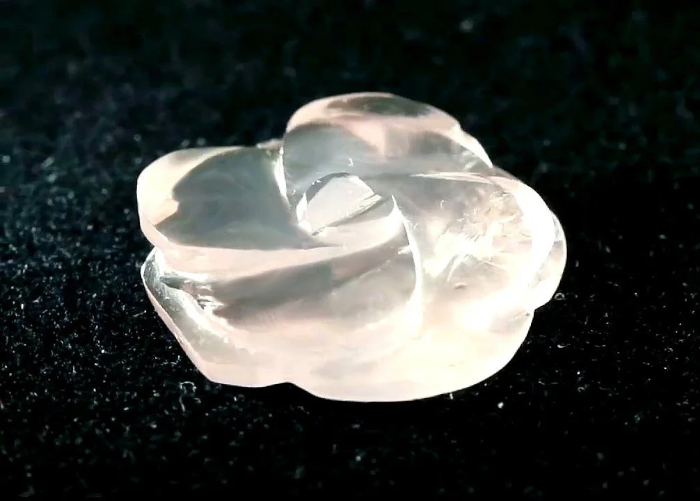 Pink Quartz 16.14 carats Certified Gem (Gemological Certificate)