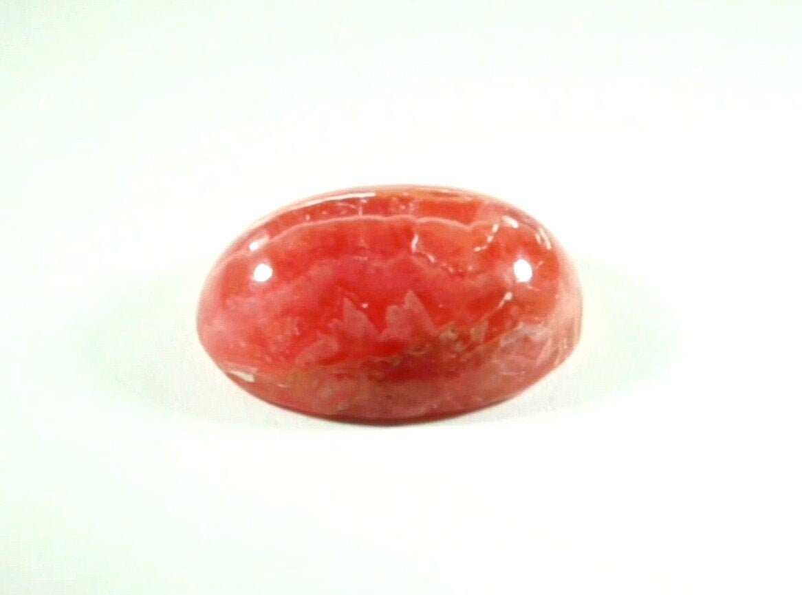 Rhodochrosite 14.96 carats Certified Natural Gem (Gemmological Certificate)