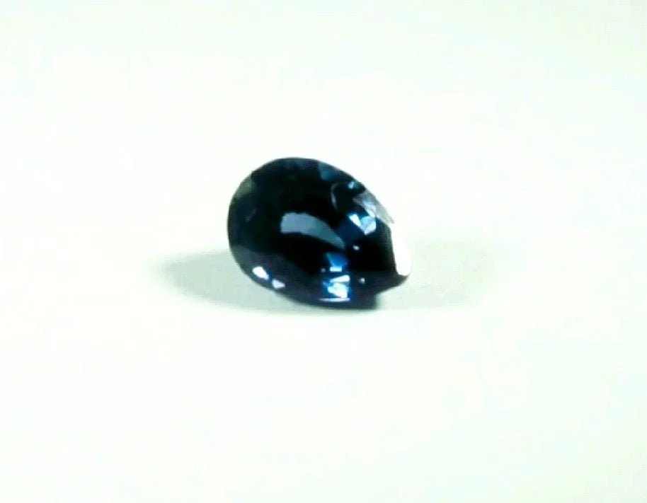 Natural Blue Cobalt Spinel 0.96 carat Certified Gem (Gemological Certificate)