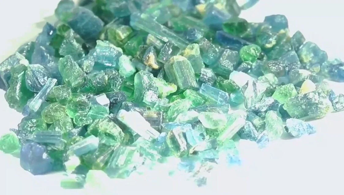 Set of Natural Rough Paraiba Tourmaline 1.00 carat