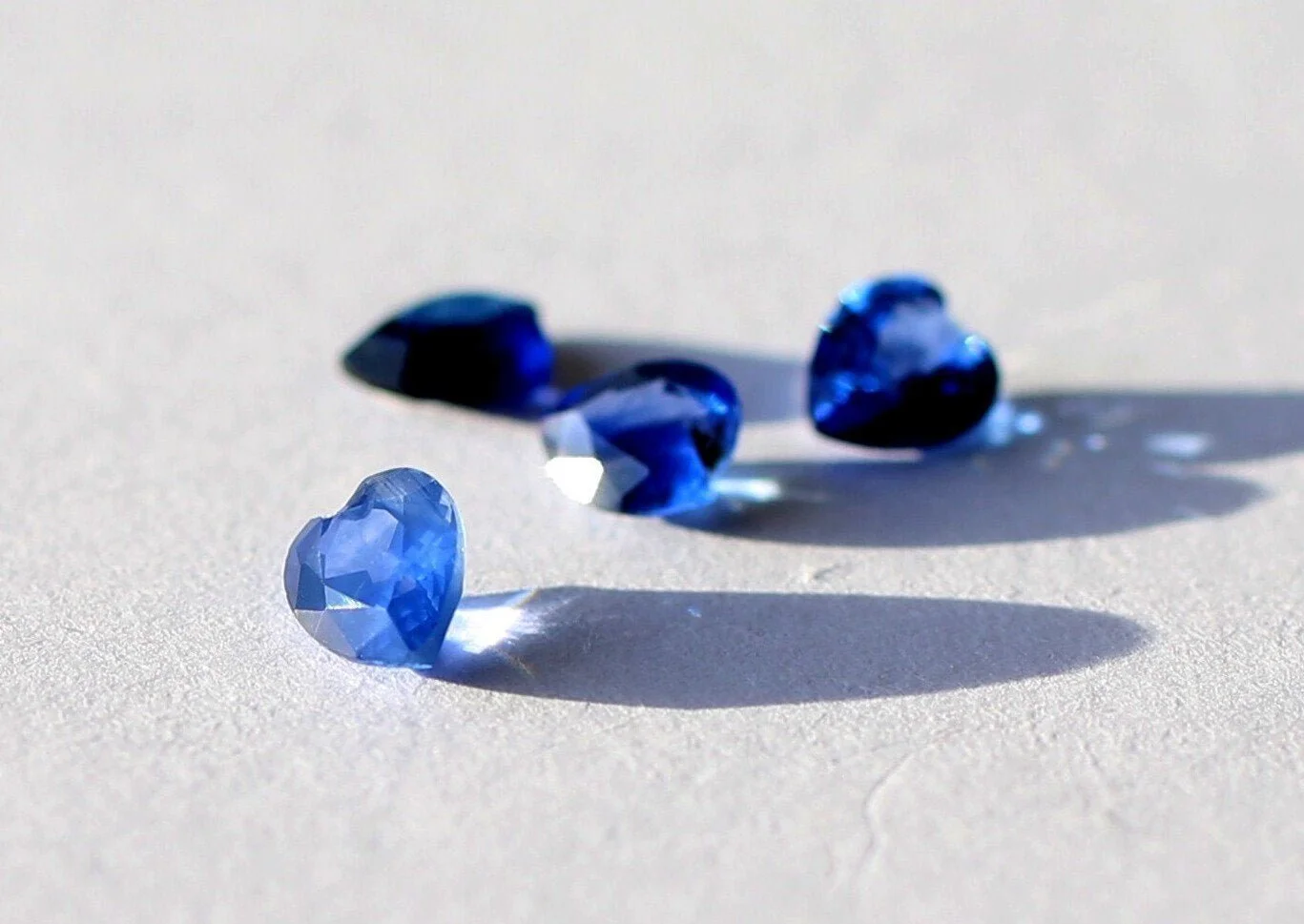 Heart Cut Ceylon Blue Sapphire 0.30 carat