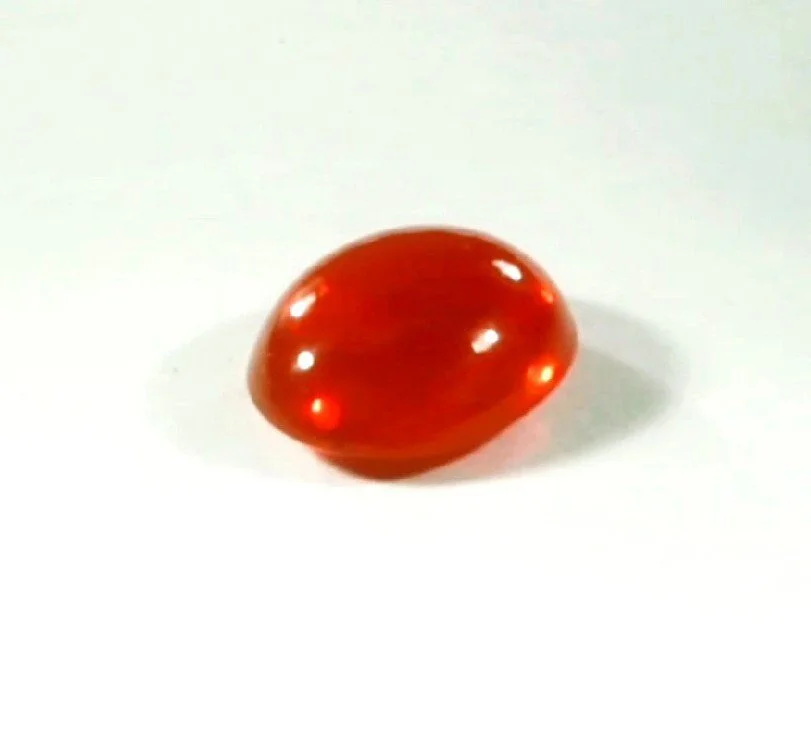 Fire Opal 2.26 carats Certified Gem (Gemological Certificate)