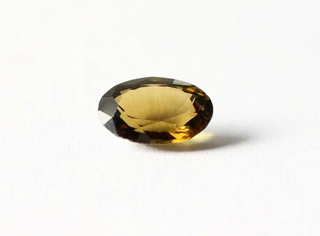 Demantoid / Andradite Garnet 1.42 carat Certified Gem (Gemological Certificate)