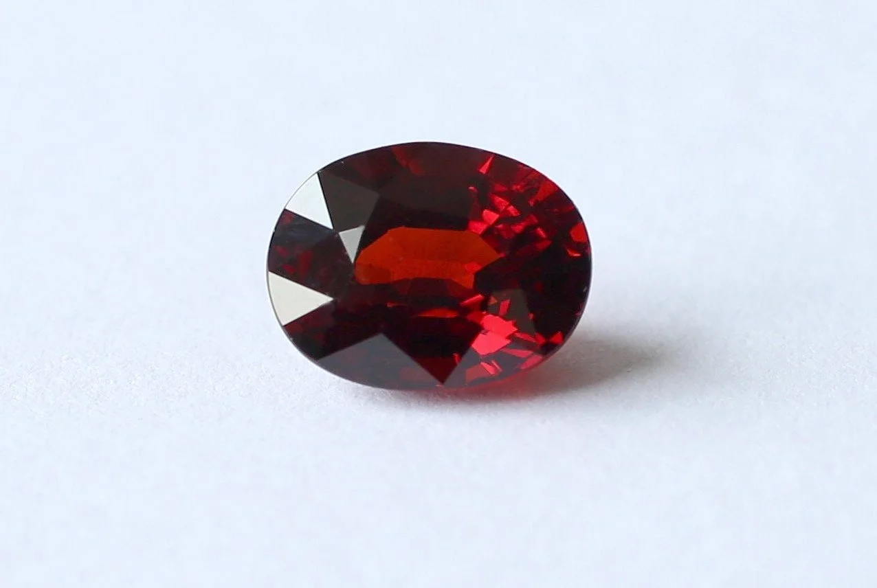 Orange Red Spessartite Garnet 3.85 carats