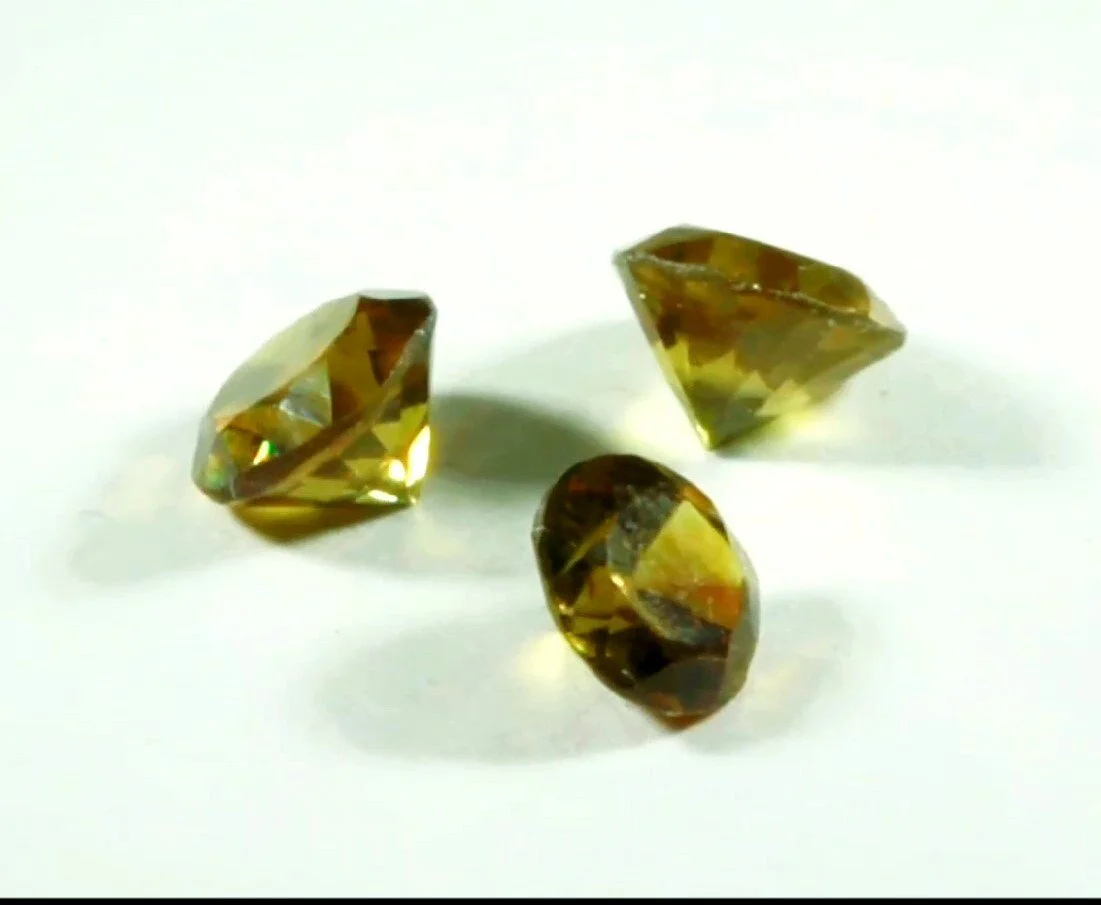 Demantoid / Andradite Garnet Set 2.05 carats