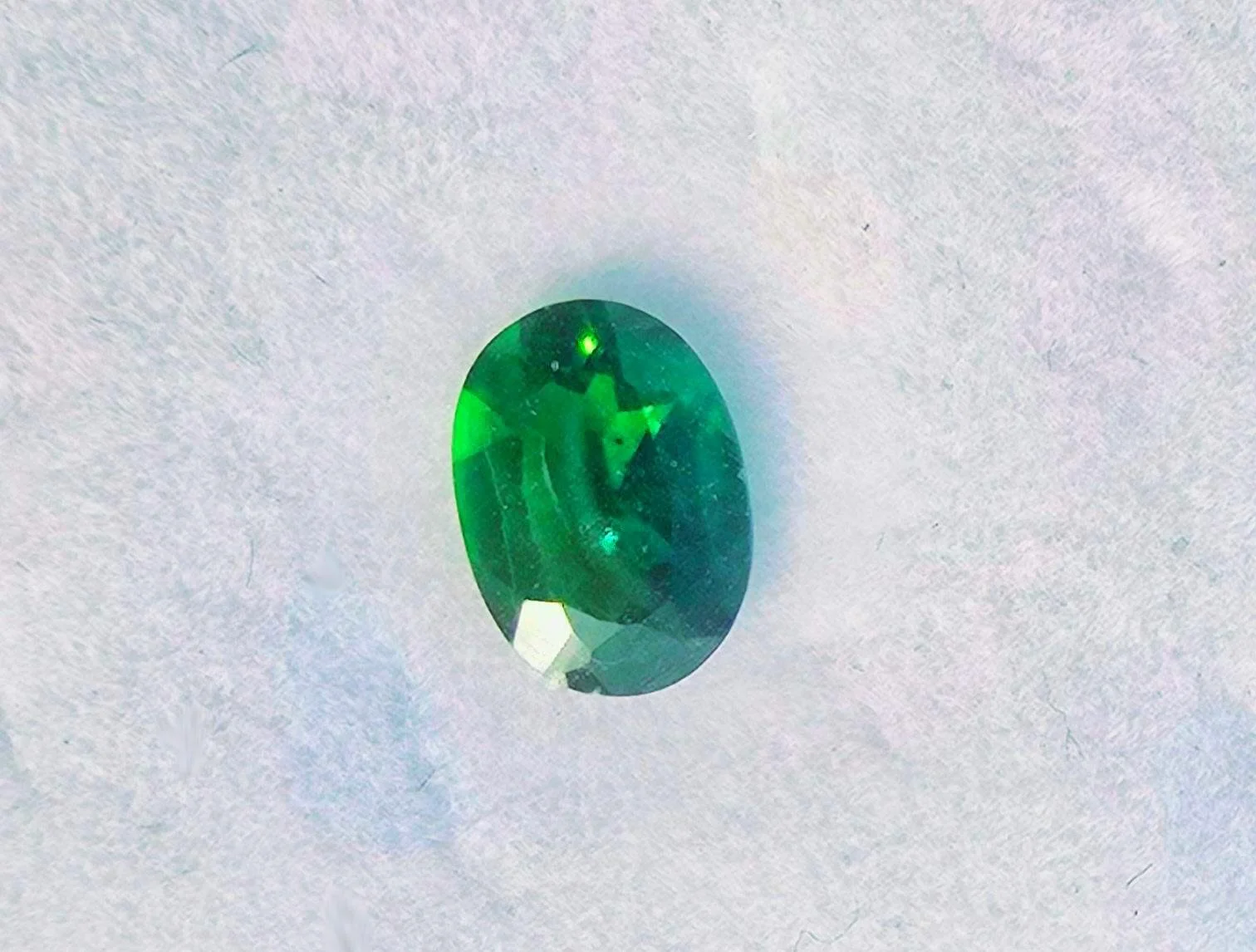 Chrome Tourmaline 0.71 carat
