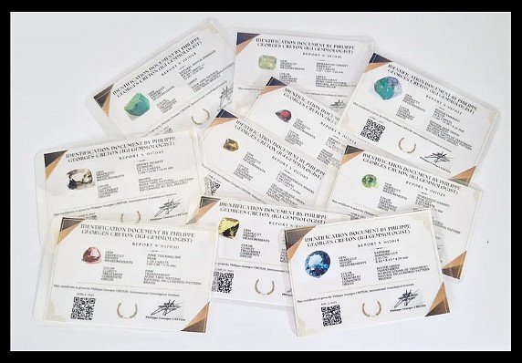 Certificat de Garantie Gemmologique