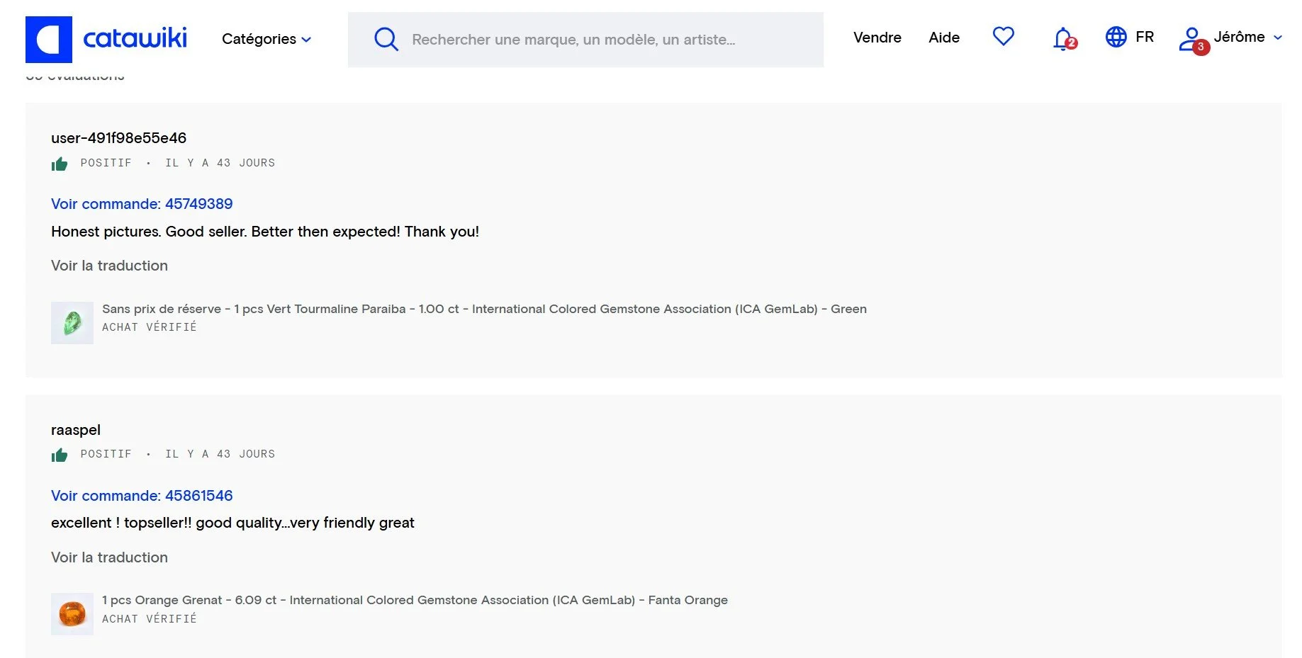 Avis clients