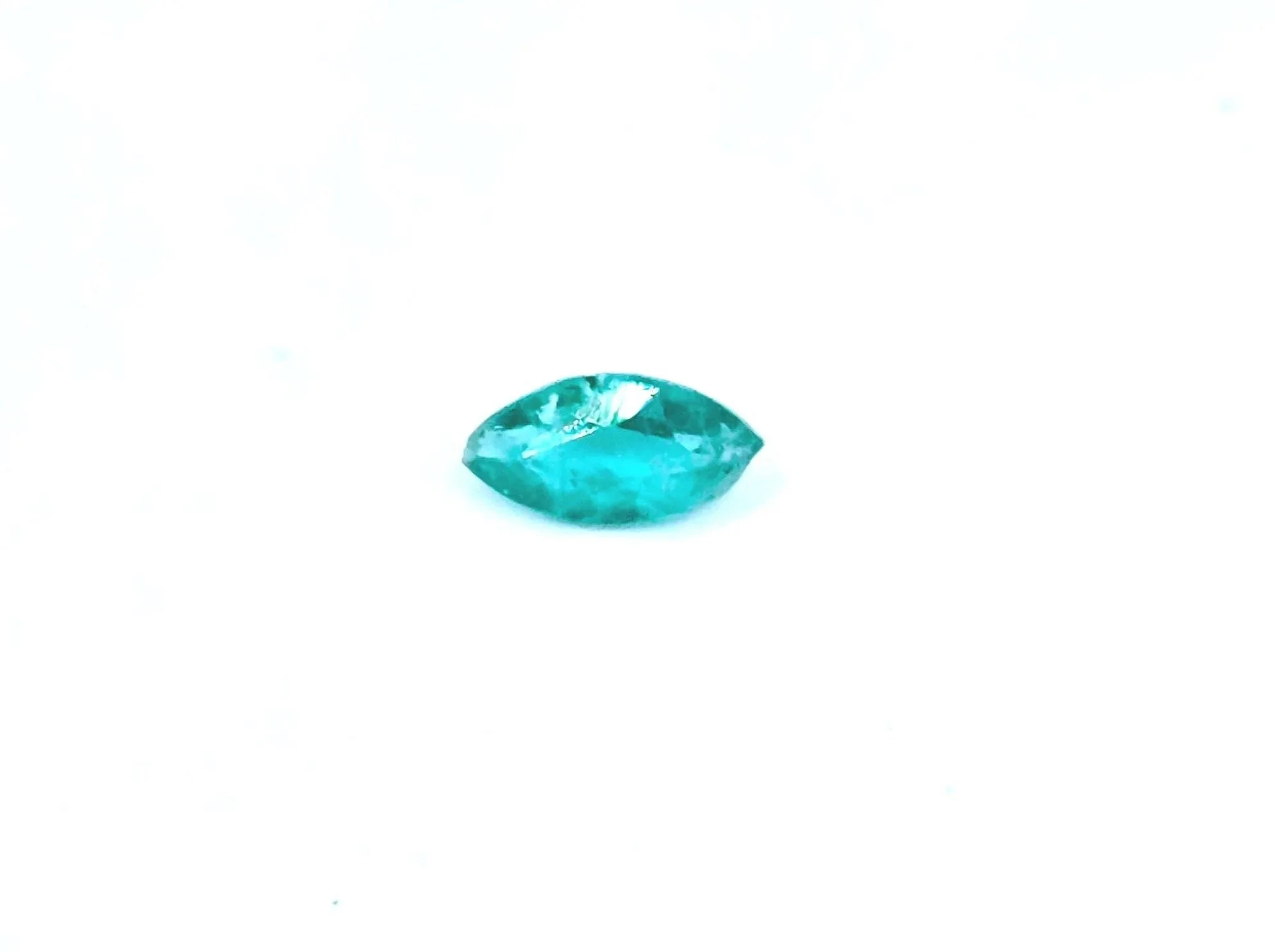 Brazilian Paraiba Tourmaline 0.14 carat Certified Gem (Gemological Certificate)