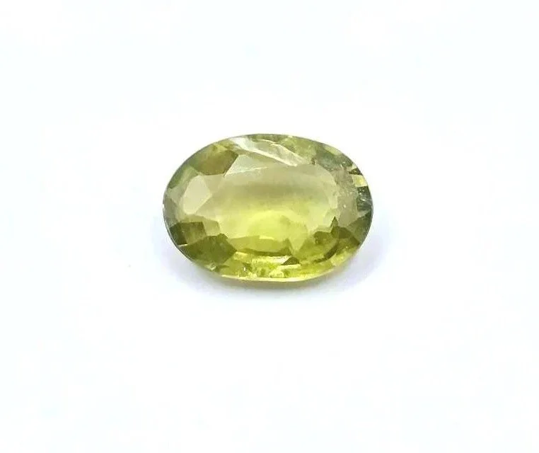 Natural Green Sapphire 1.89 carat ( No heated )
