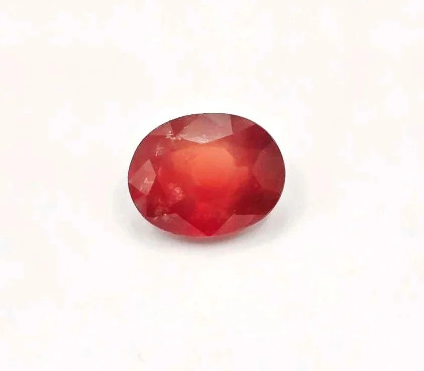 Natural Padparadscha Sapphire 2.88 carats No Heated