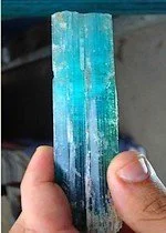 tourmaline paraiba ( Brésil )
