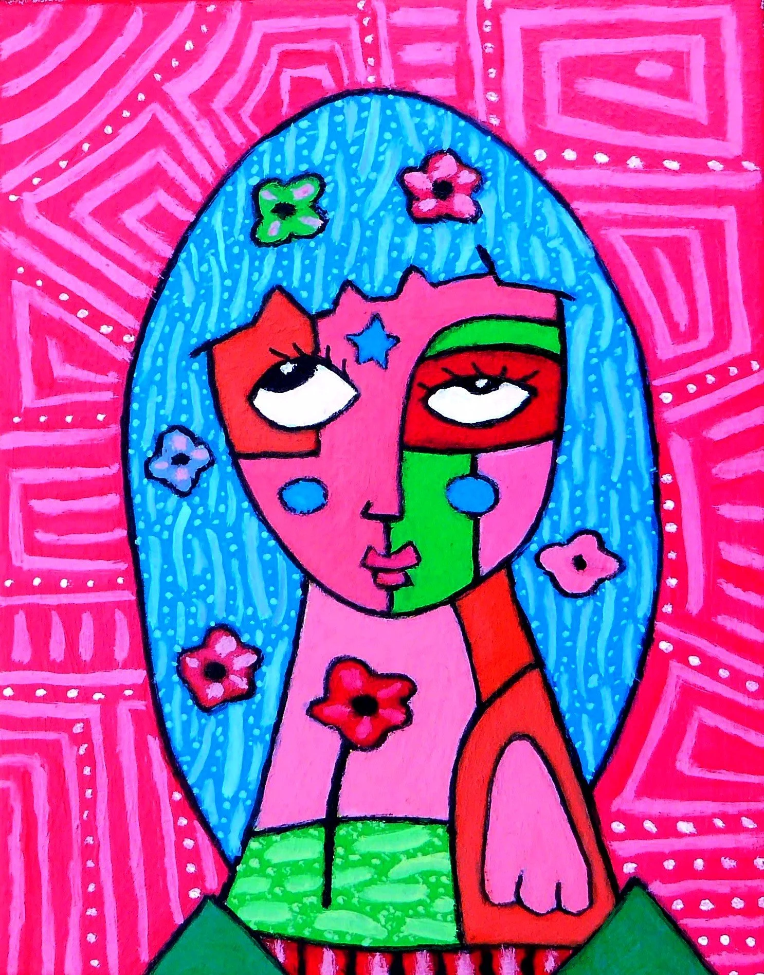 La vie en rose... 2026 (24cm x 30cm).JPG