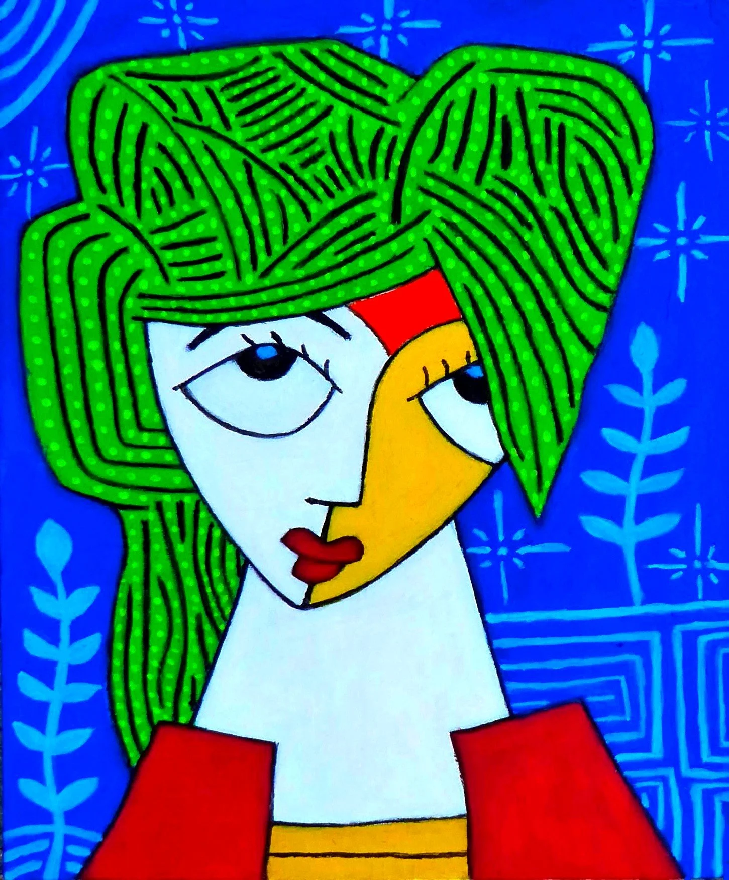 Fleur y songe  (38cm x 46cm)