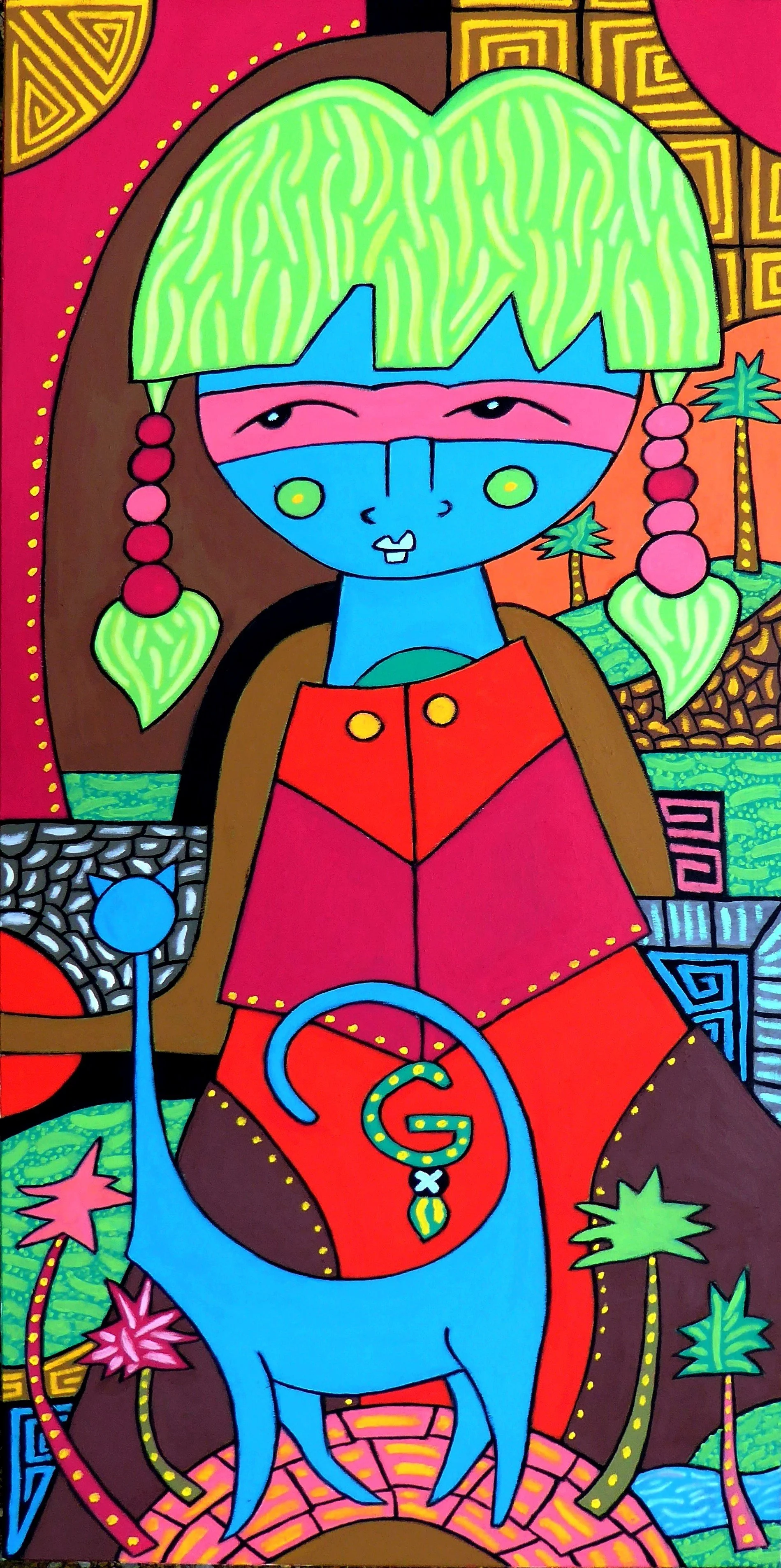 Young aware (50cm x 100cm)