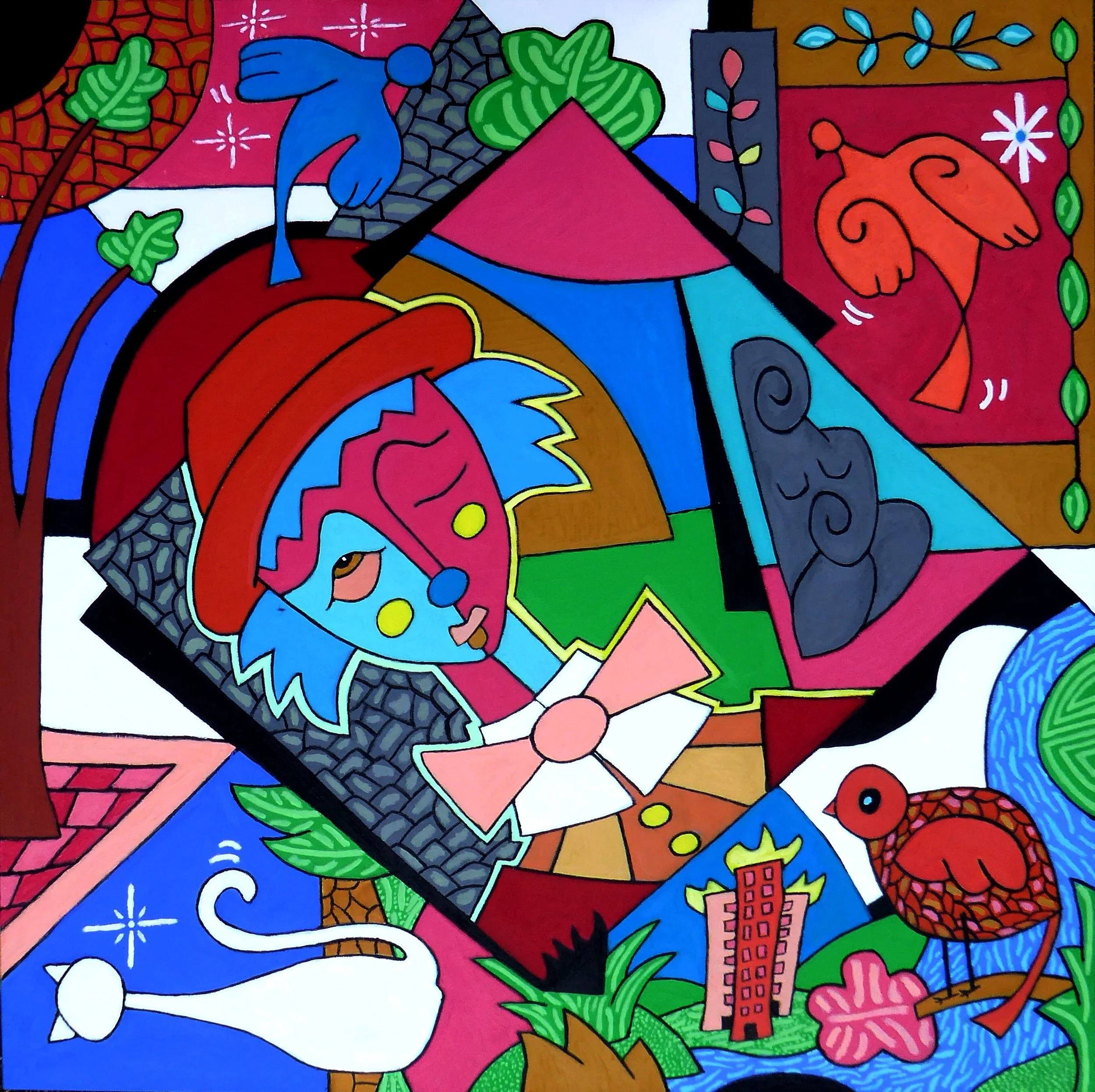 Fantasia (100cm x 100cm)