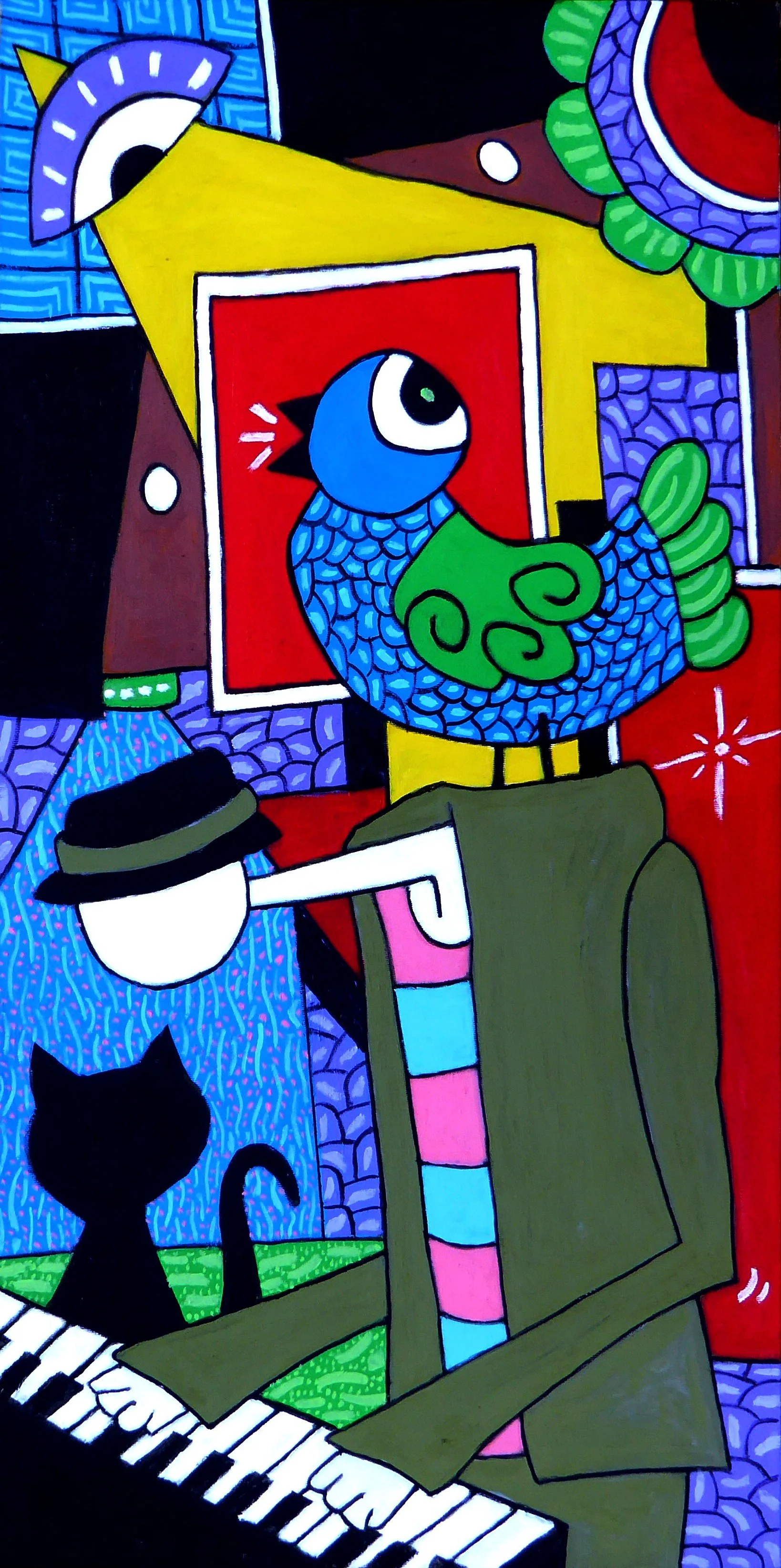 Fly me to the room (40cm x 80cm)