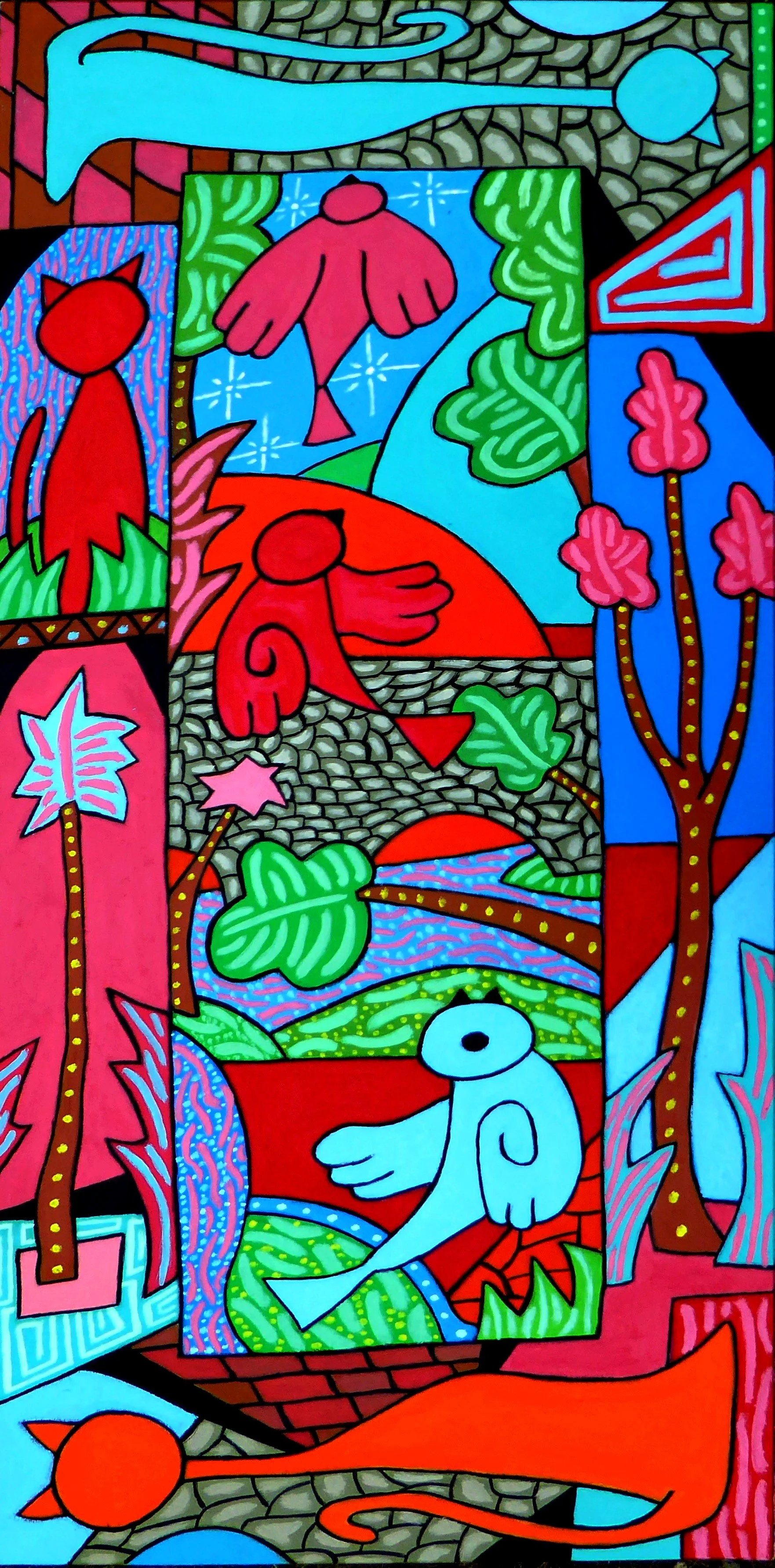 Let me free (50cm x 100cm)