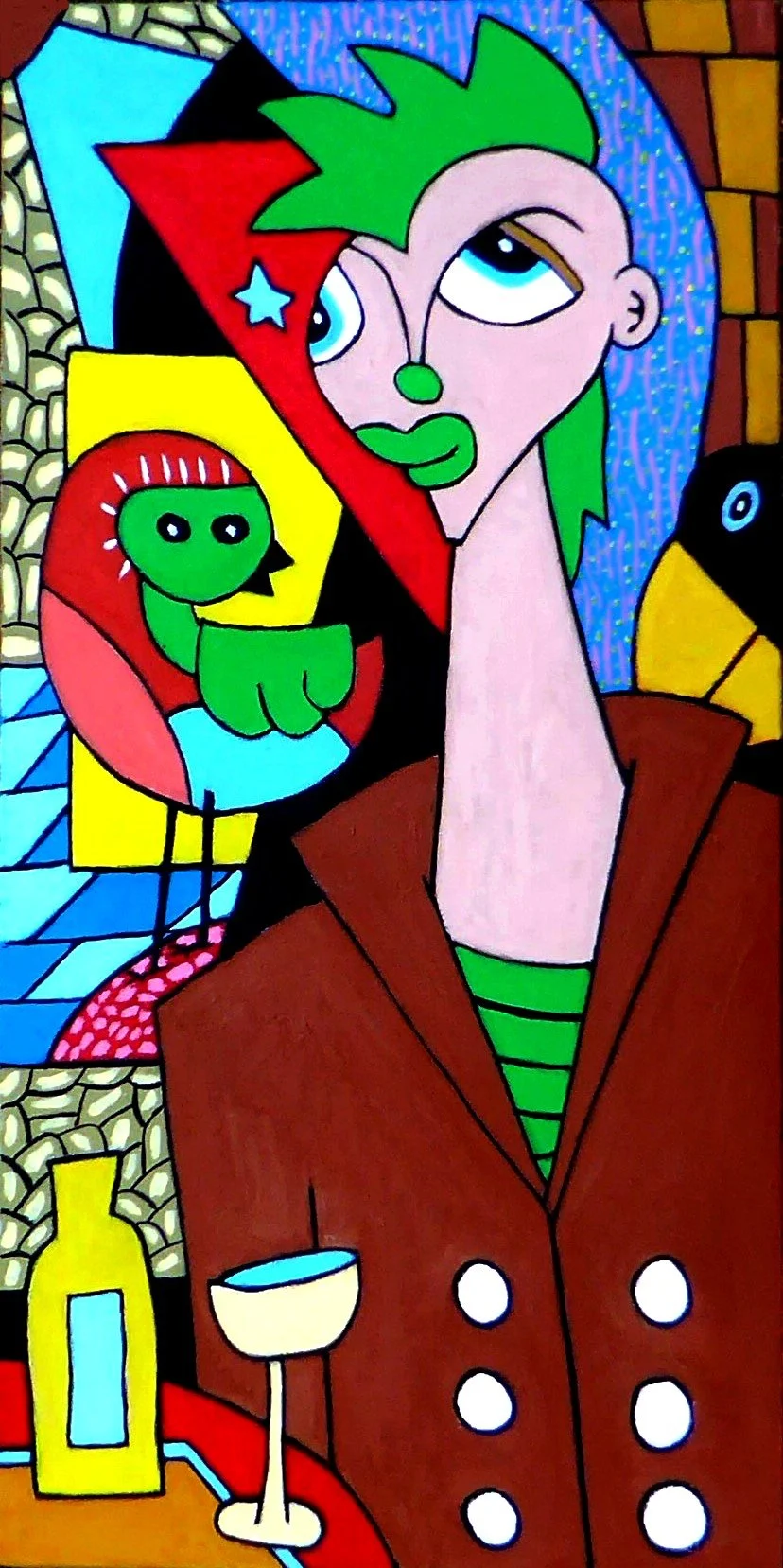 Under your walls... 2026 (40cm x 80cm).JPG