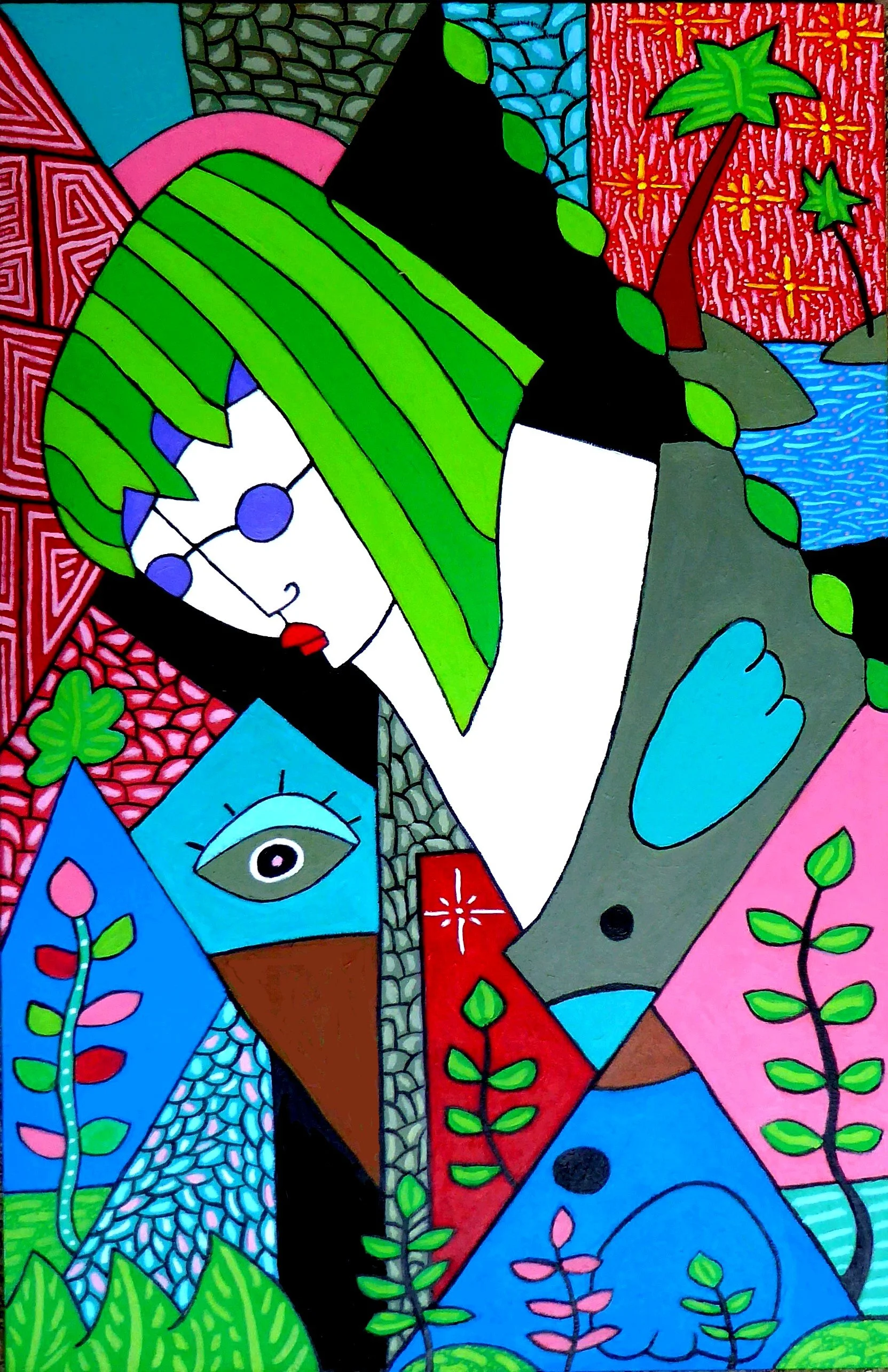 Out of control  (65cm x 100cm)