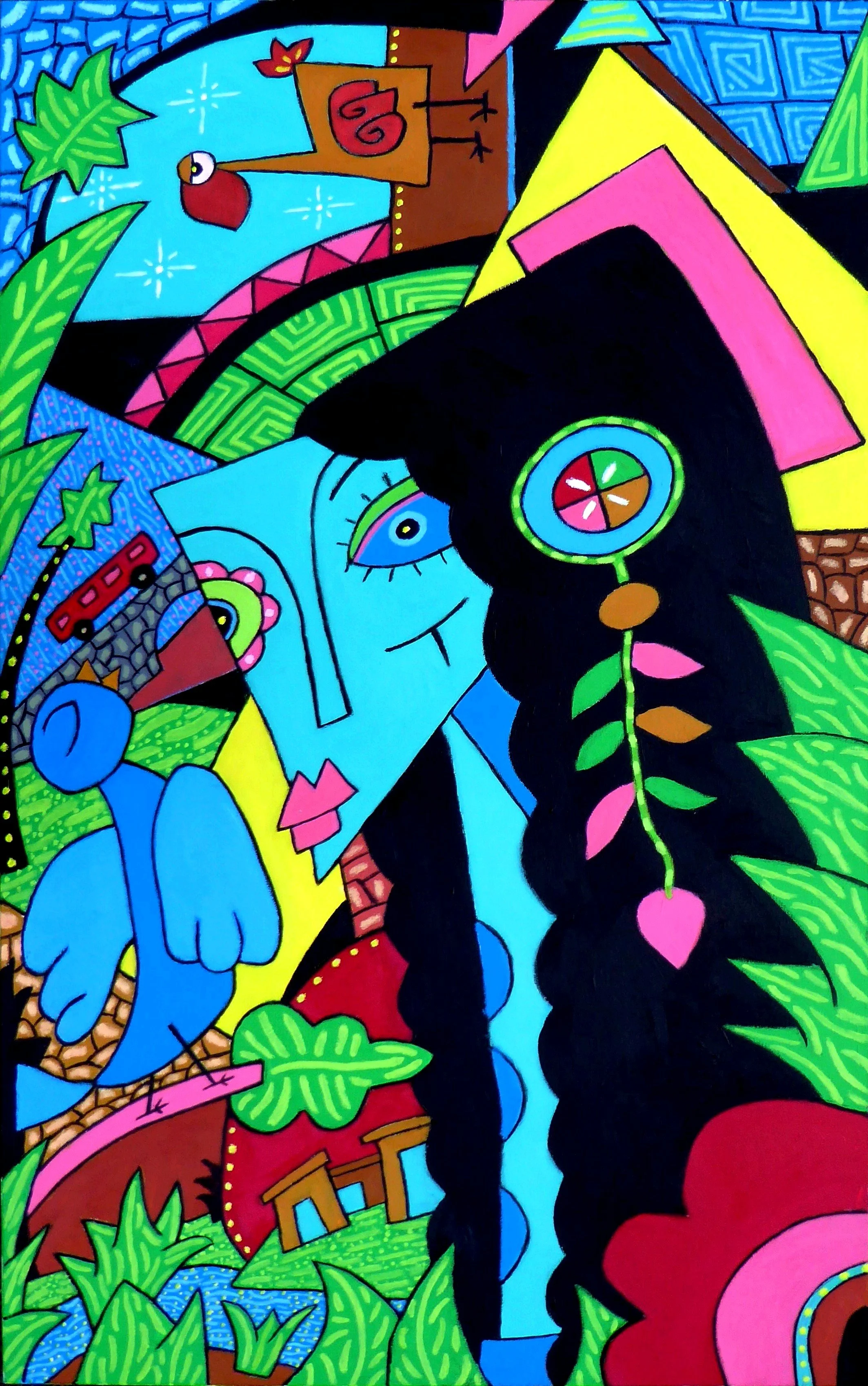 Artista del mundo (73cm x 116cm)