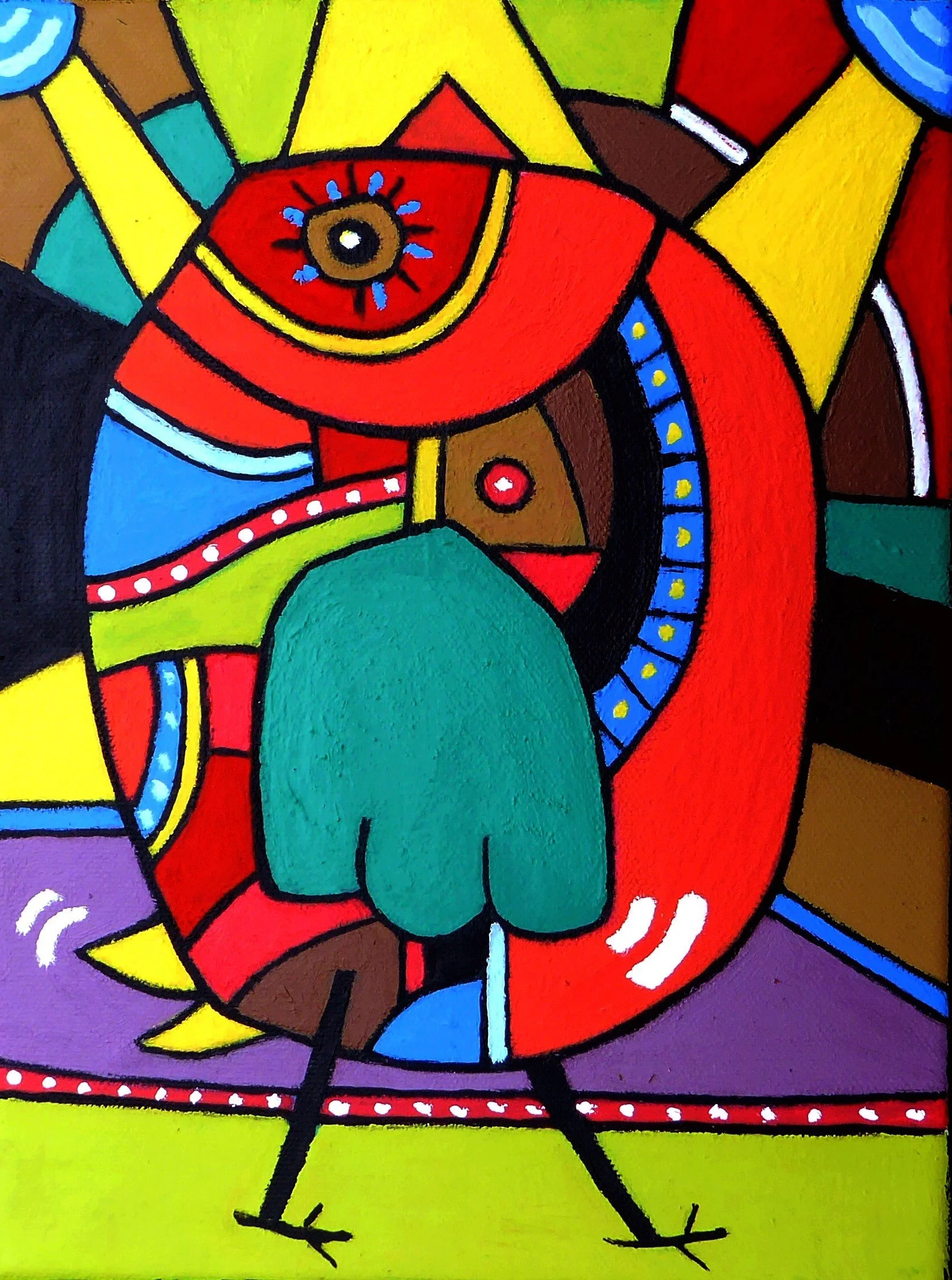 Avez vous bien obéi (18cm x 24cm)