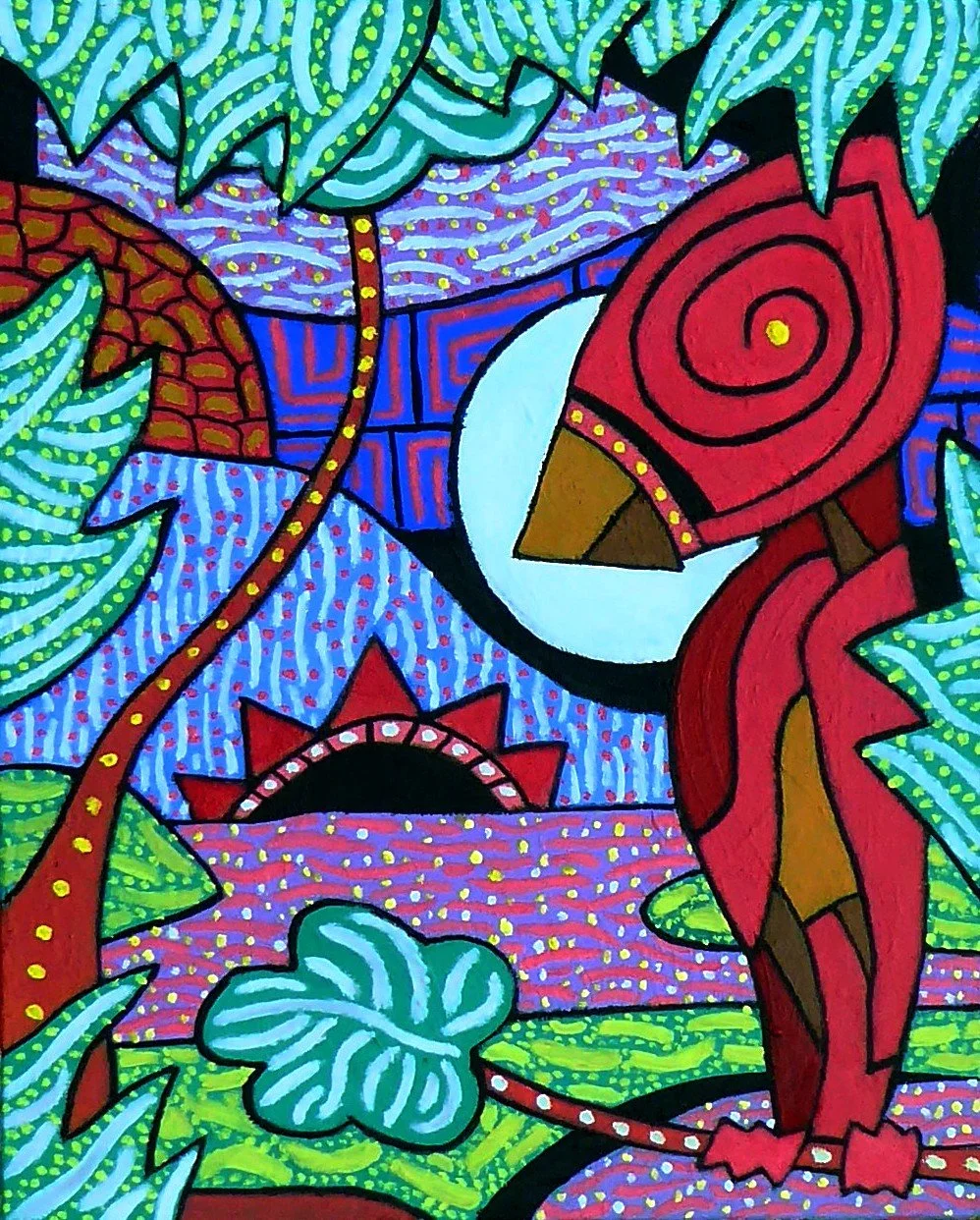 Crépuscule (33cm x 40cm)