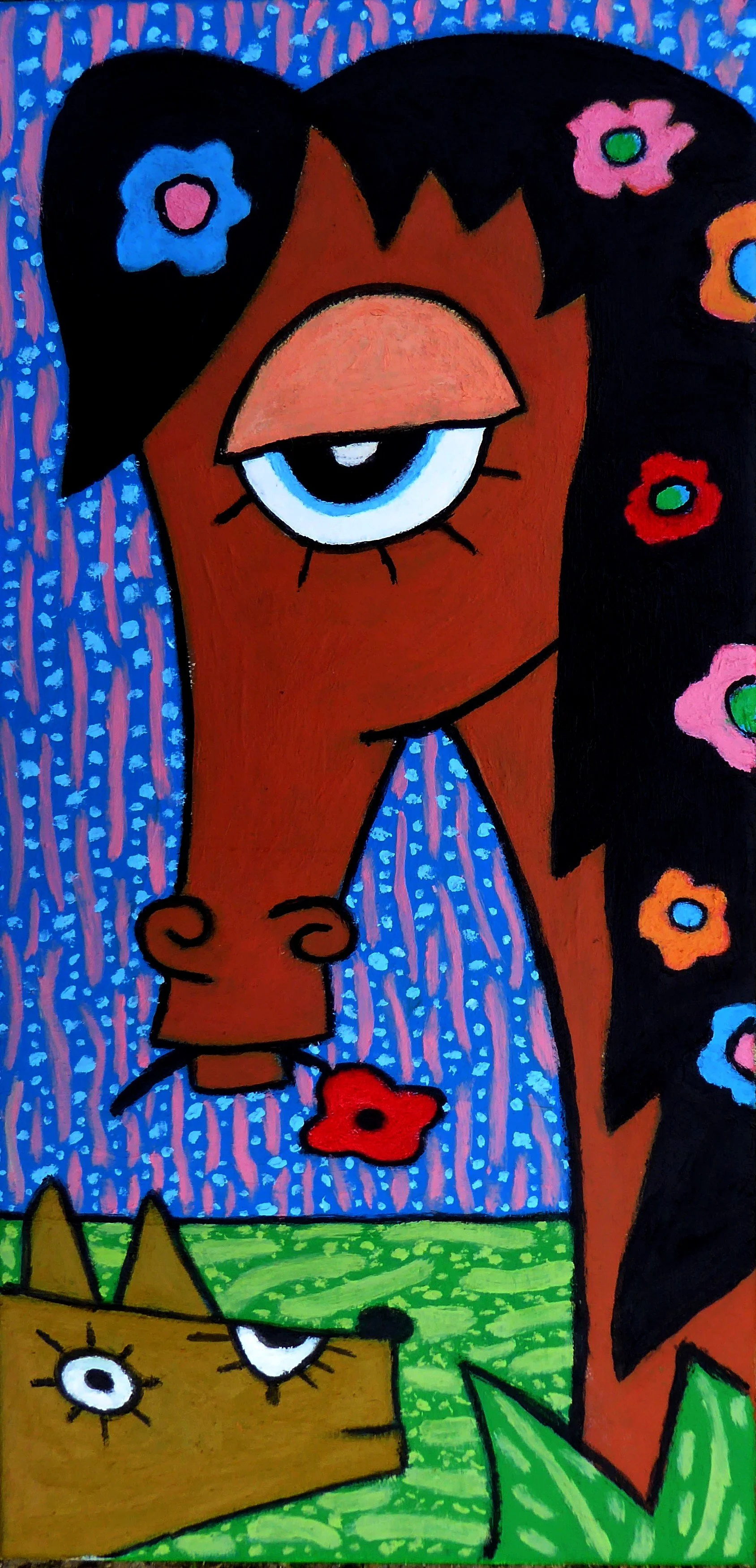 Romantic horse  (20cm x 40cm)