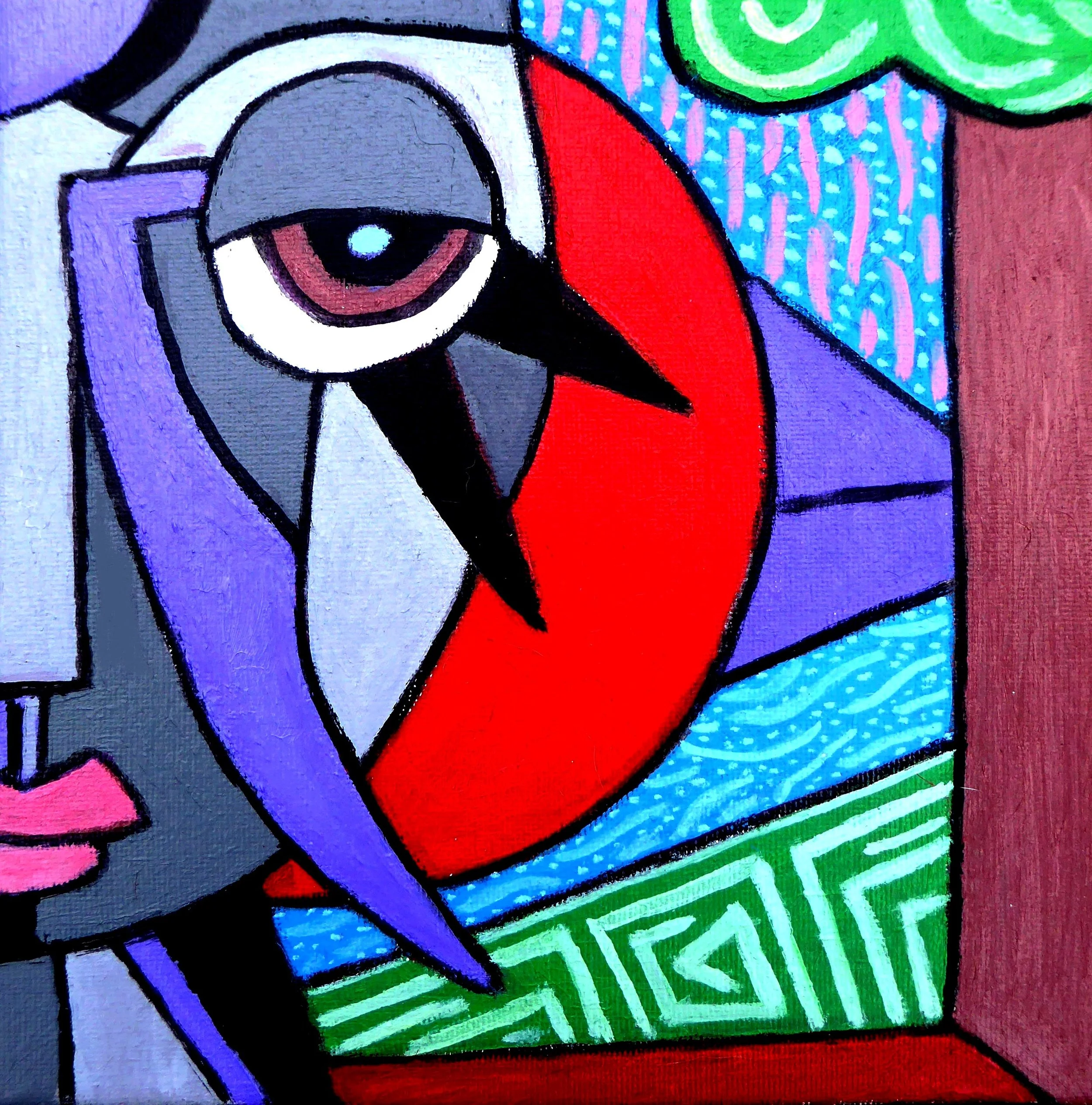 Mascarade (20cm x 20cm)