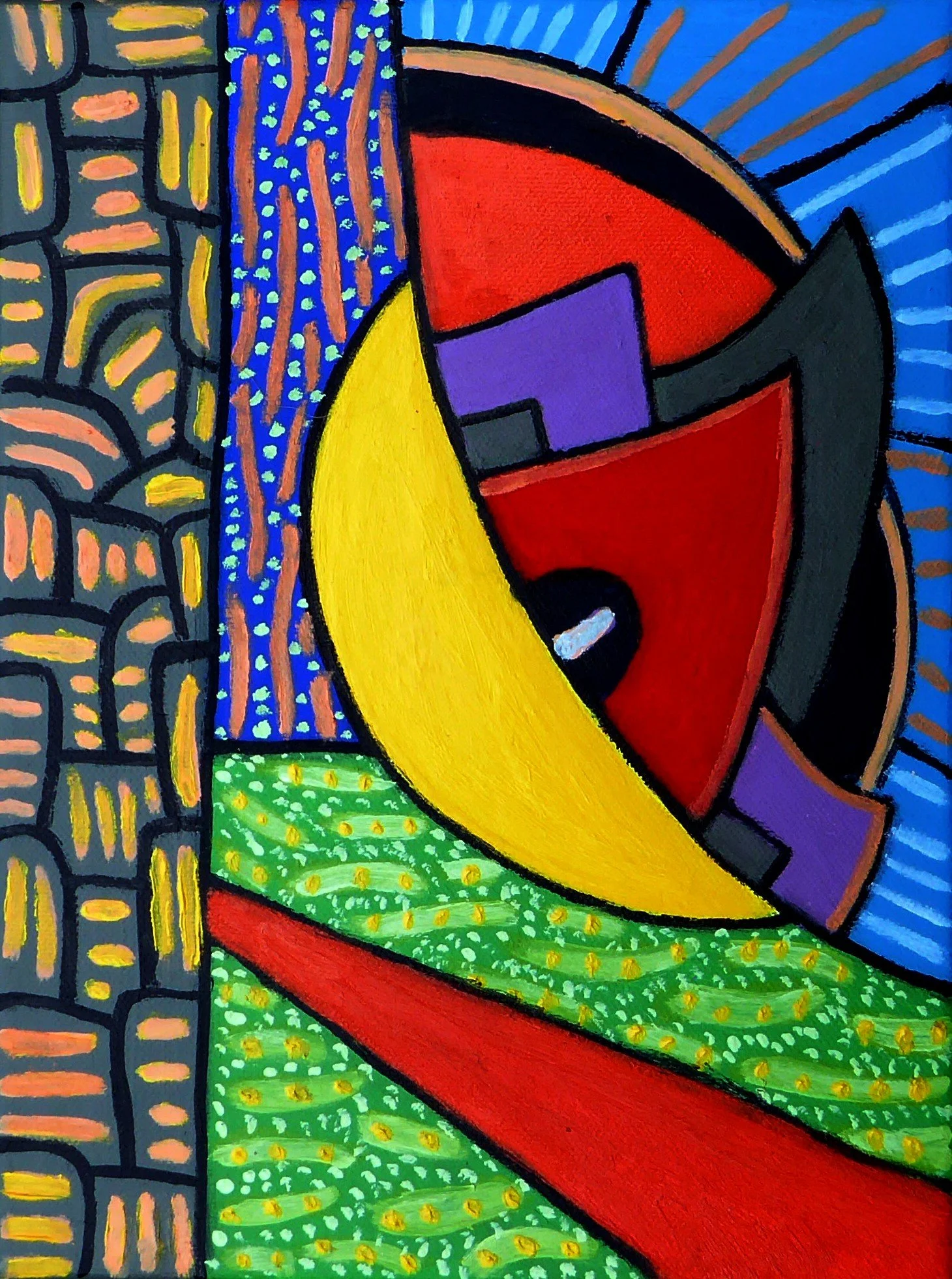 Mascarade (18cm x 24cm)