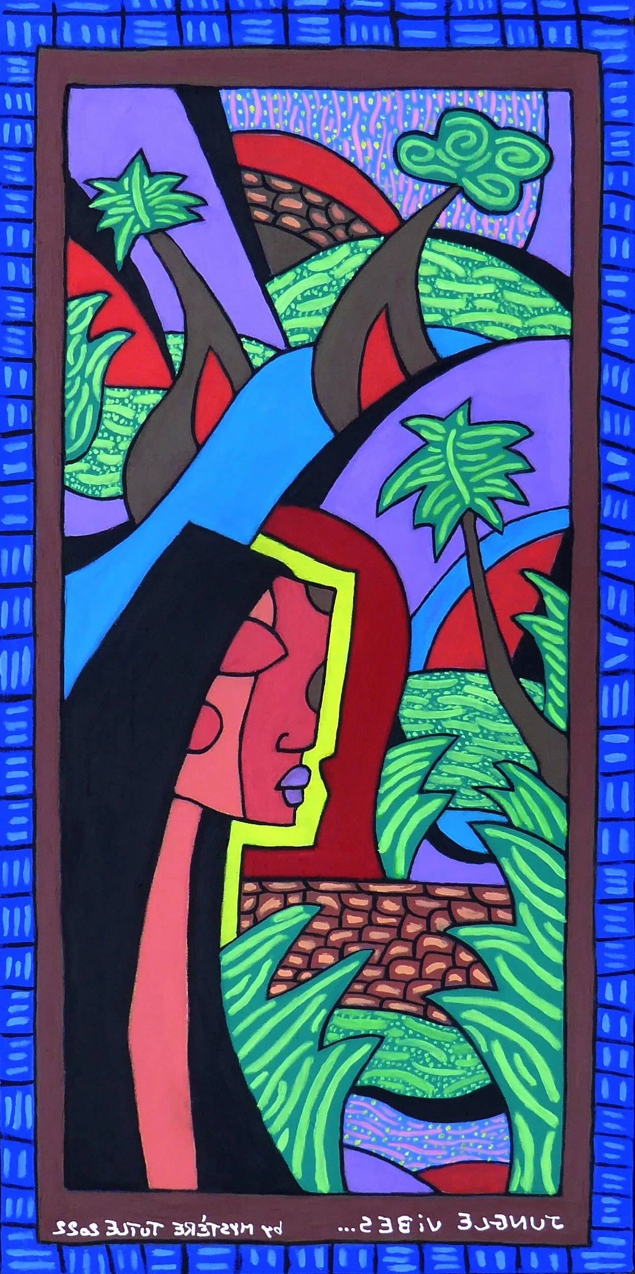 Jungle vibes (40cm x 80cm)