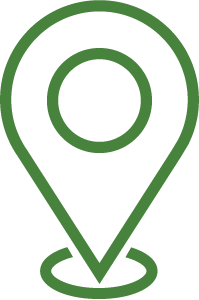 A green map pin location icon.