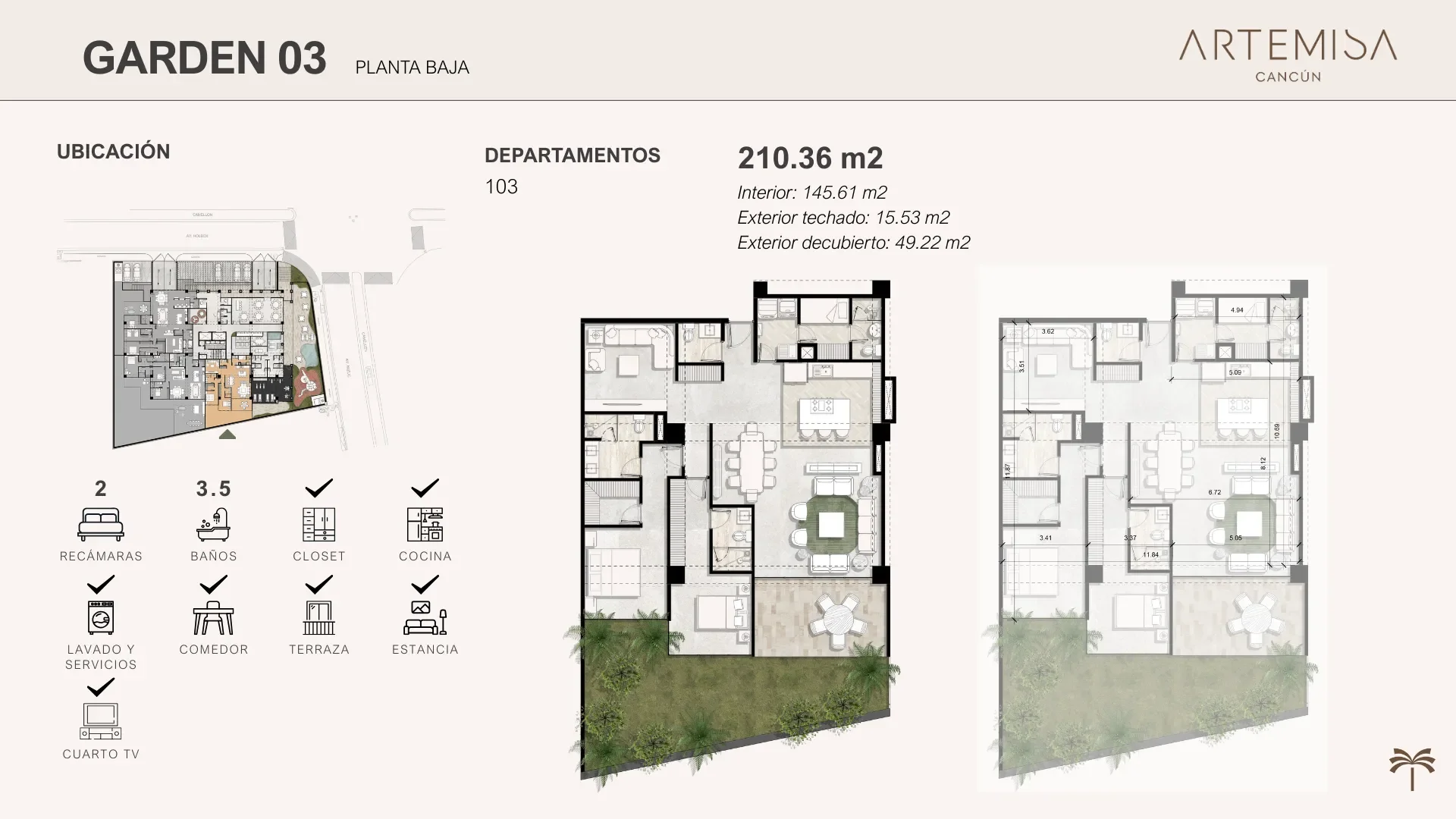 Garden 03 | Planta Baja
