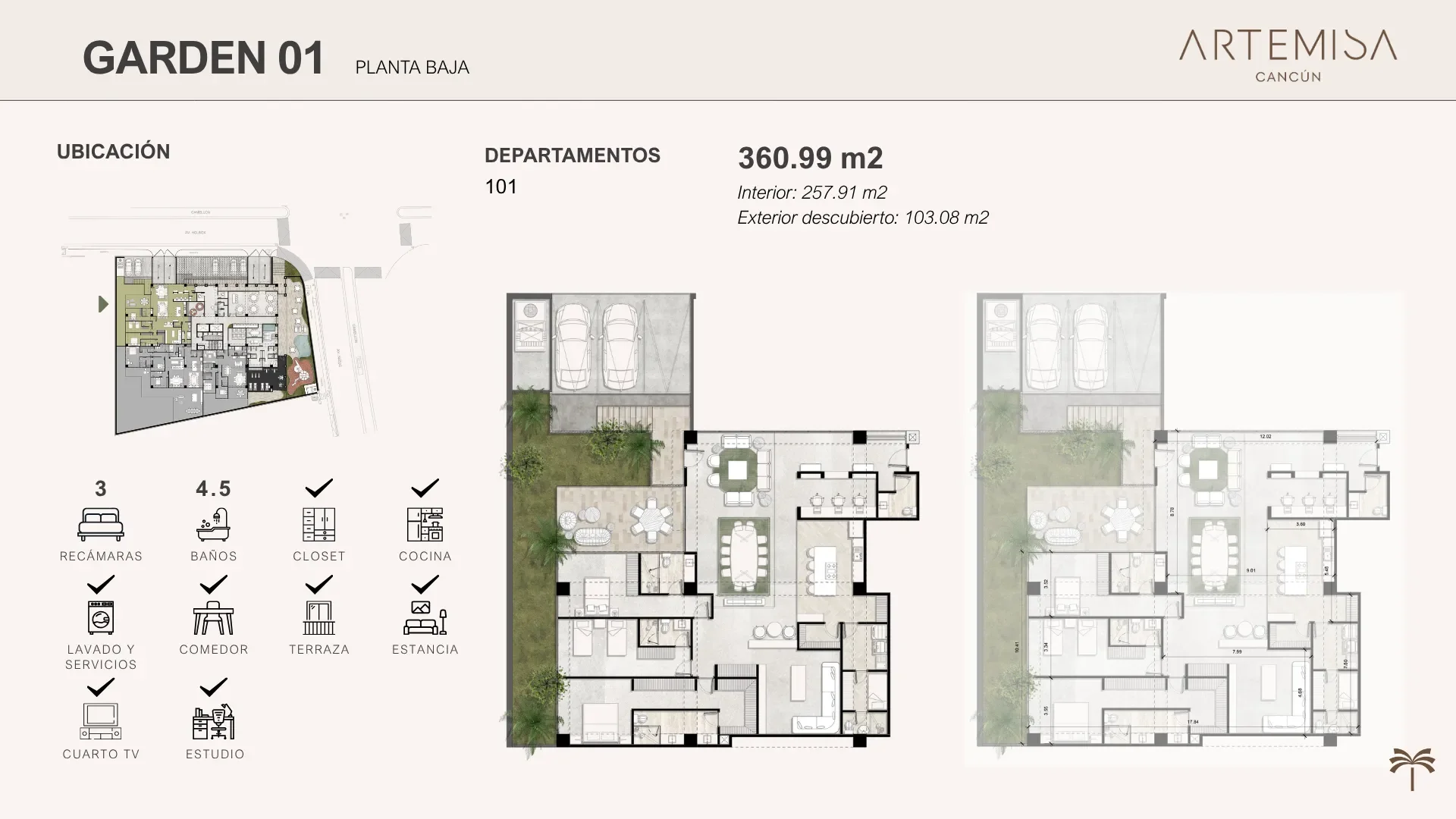 Garden 01 | Planta Baja
