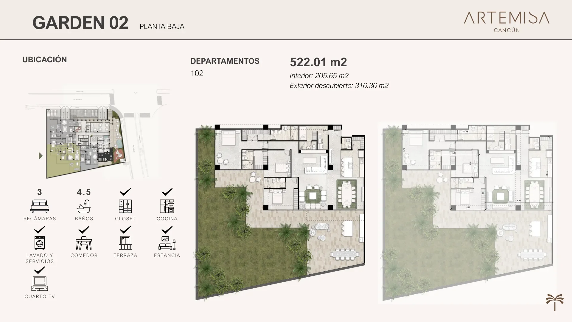 Garden 02 | Planta Baja