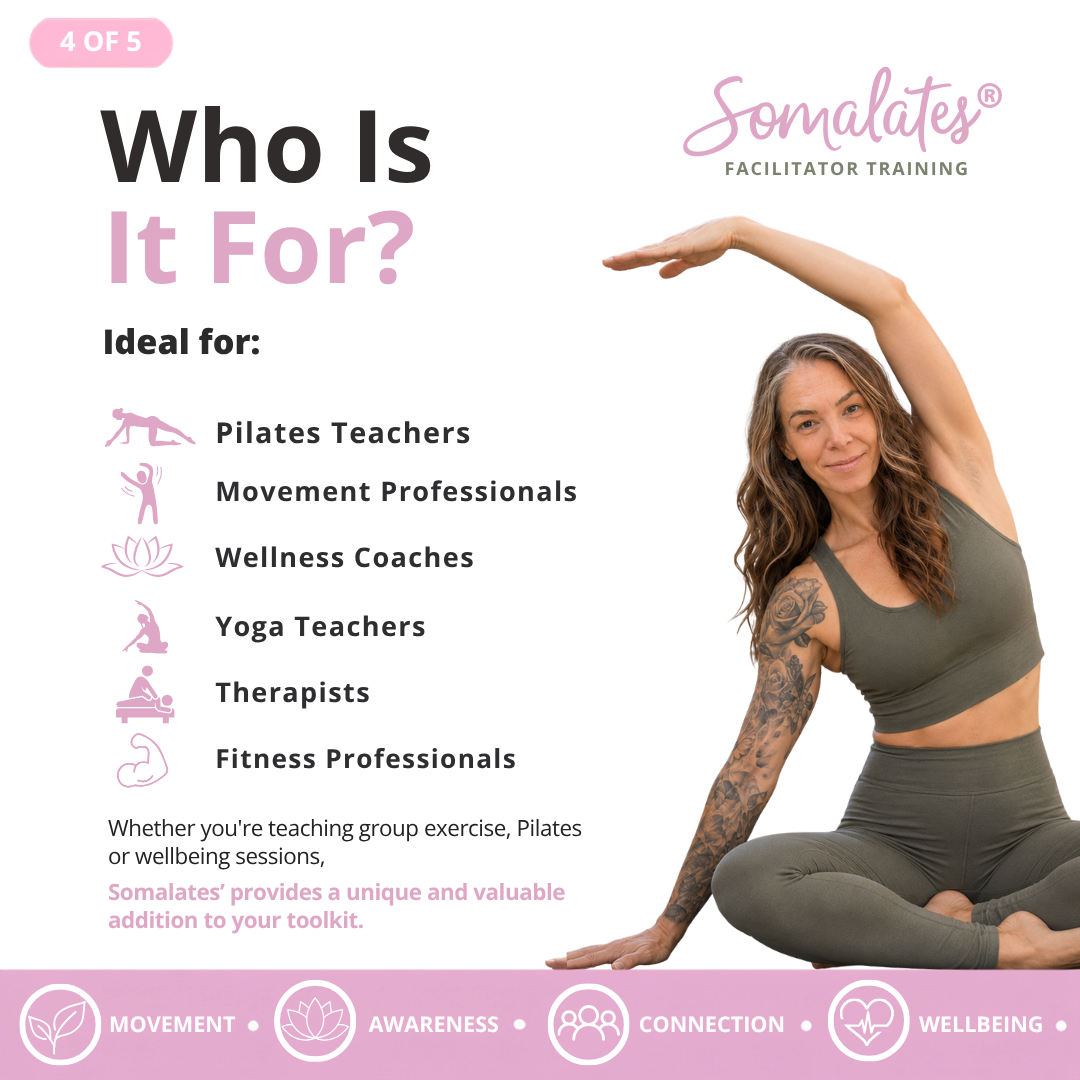 BOOK YOUR SOMALATES® FACILITATOR TRAINING HERE