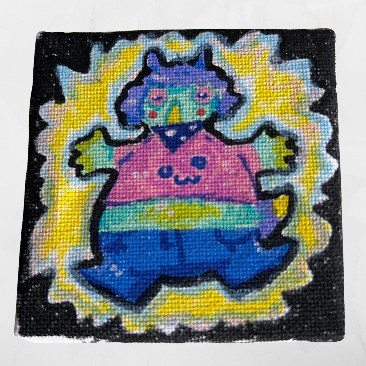 "Frox" Original Collectible Rare Art Character by Bongo Signed & Dated