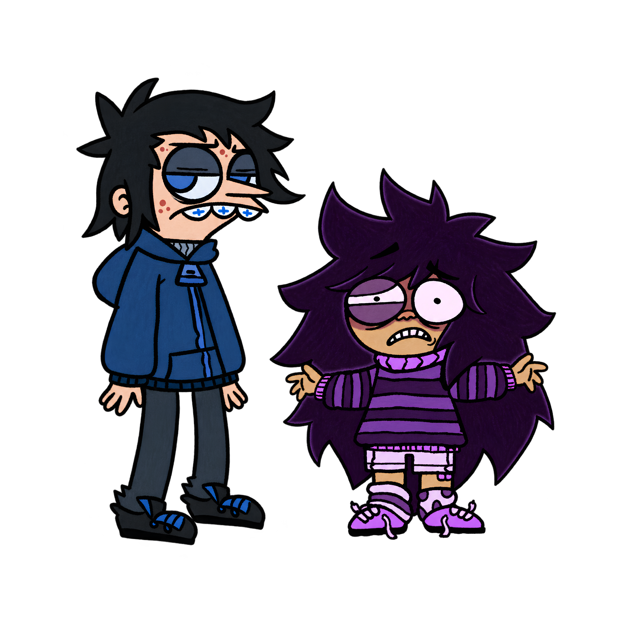 Discover original character artwork created by Bingo and Bongo, the Fishtank Season 5 twins. Shop limited-edition art merchandise, one-of-a-kind creations, handmade collectibles, and authentic screen-worn memorabilia