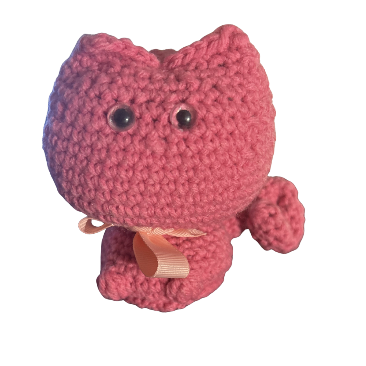 Hot Pink Chunky Kitty Desk Companion