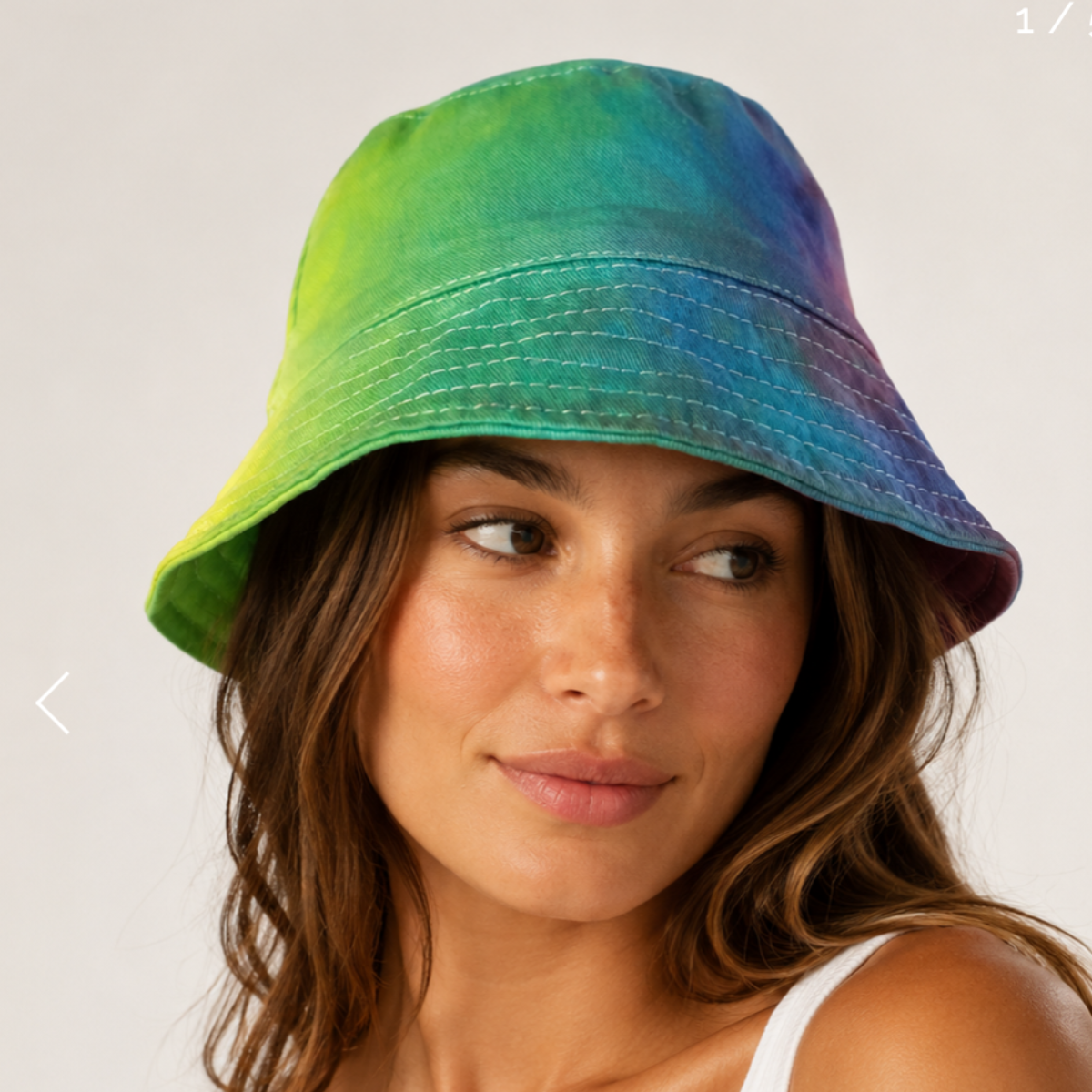 Bango's Neon Daydream Hand-Dyed Cotton Bucket Hat